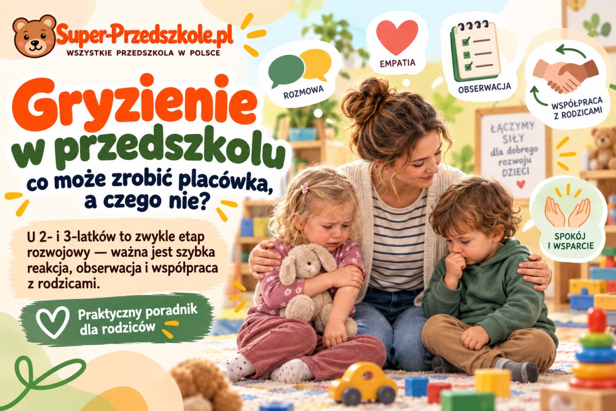 dziecko gryzie w przedszkolu