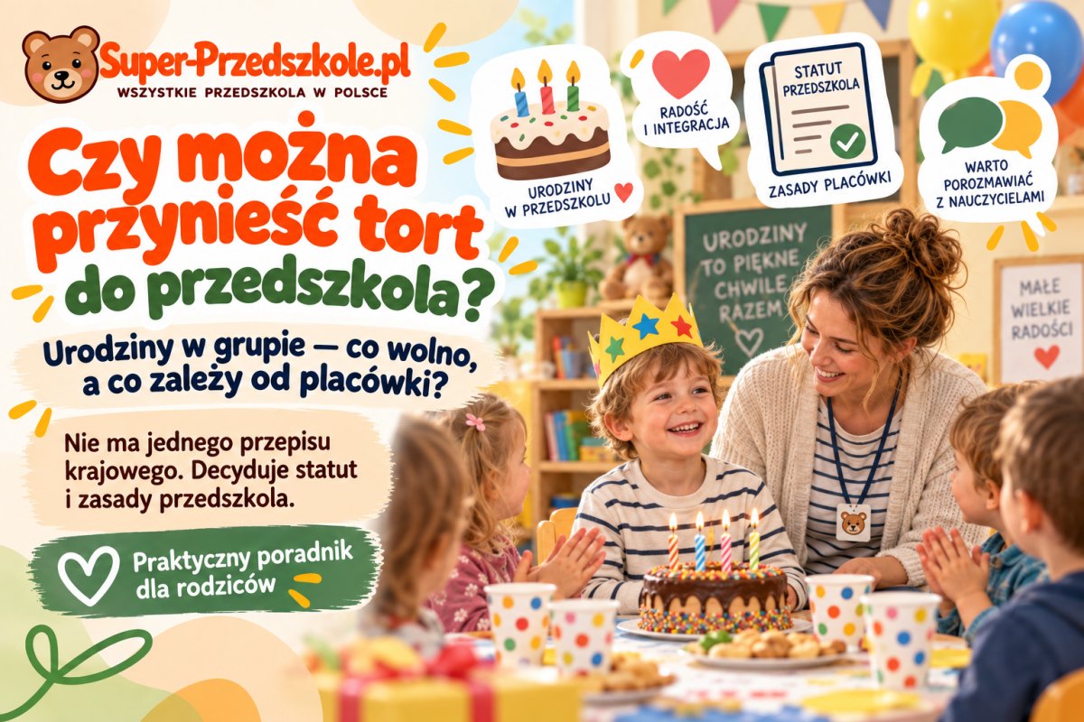tort na urodziny w przedszkolu