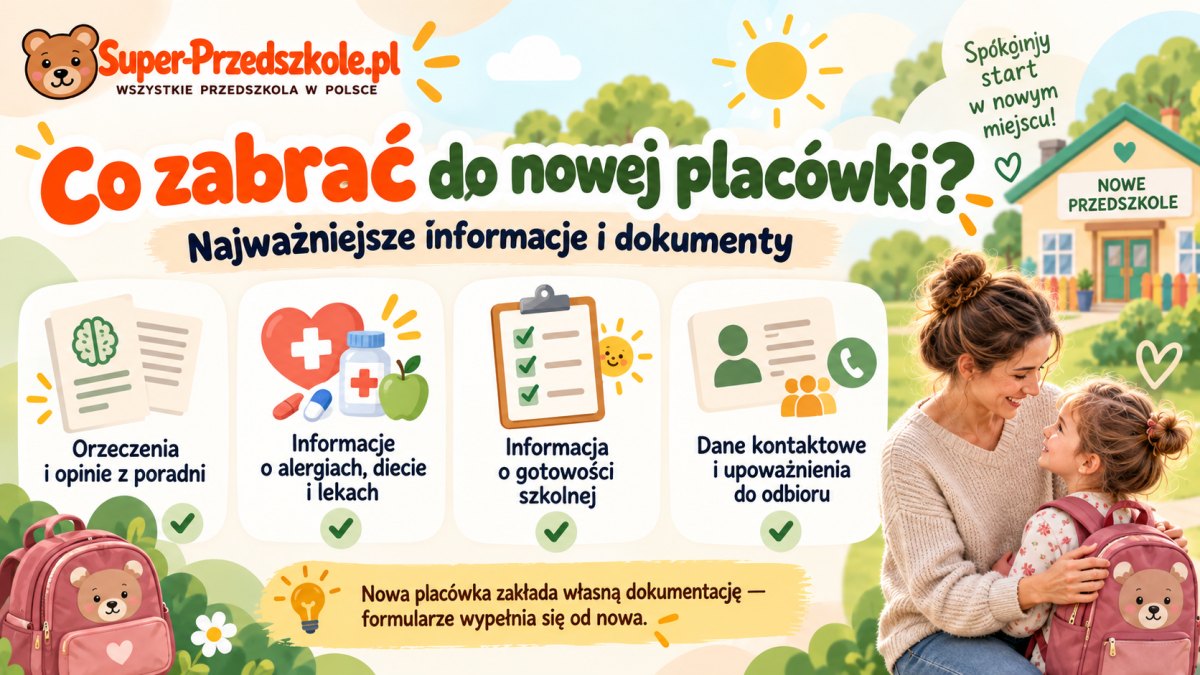 Zmiana przedszkola w trakcie roku — kiedy się da i jak to zrobić