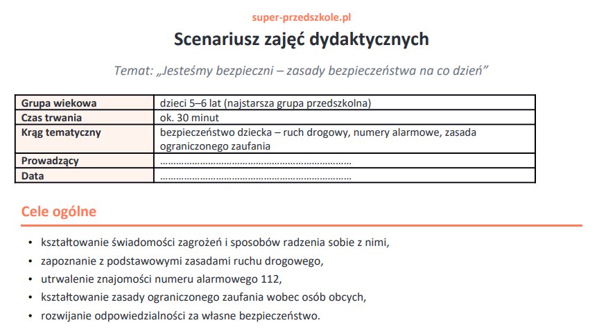 Karta zgód rodzica / opiekuna prawnego