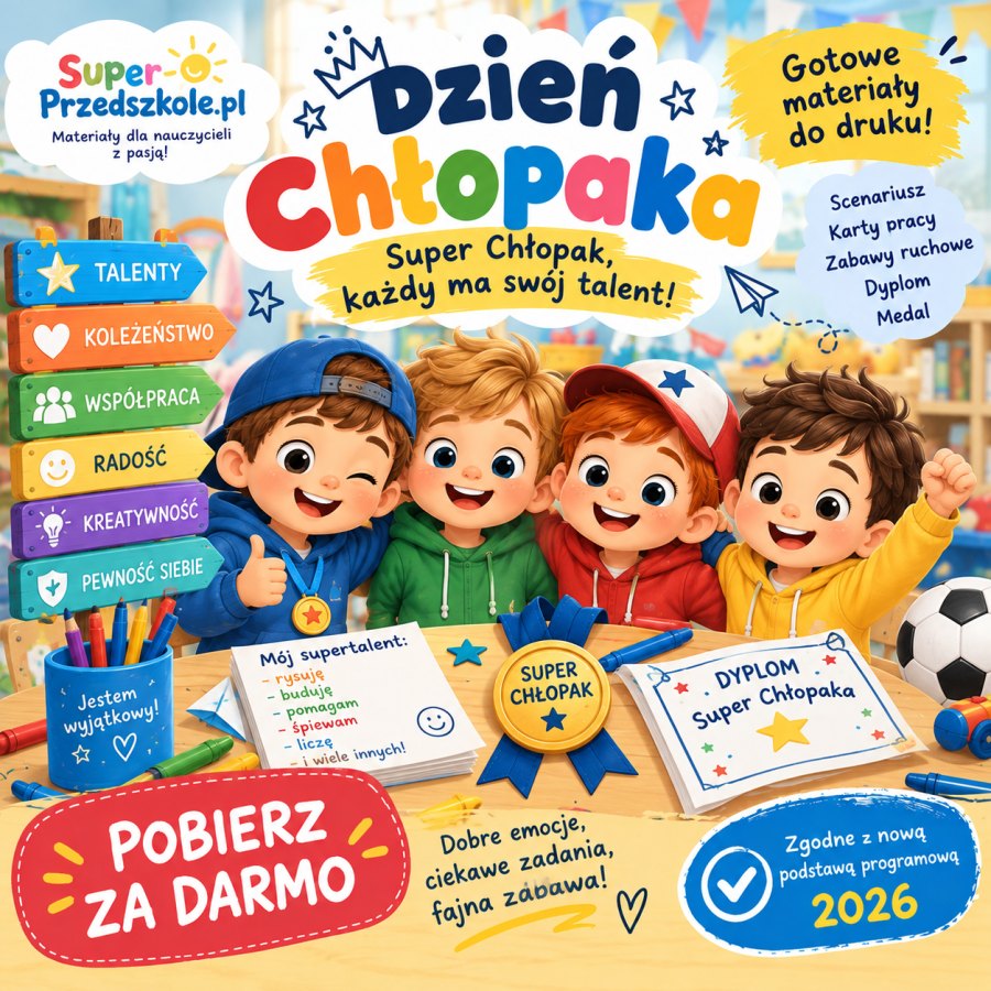 Dzień Chłopaka – Super Chłopak, każdy ma swój talent