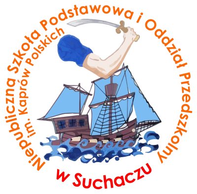 Logo – Niepubliczna Szkoła Podstawowa i Oddział Przedszkolny im. Kaprów Polskich w Suchaczu na Prawach Szkoły Publicznej z Programu „Mała Szkoła”