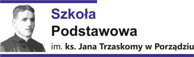 Logo – SZKOŁA PODSTAWOWA IM. KS. JANA TRZASKOMY W PORZĄDZIU